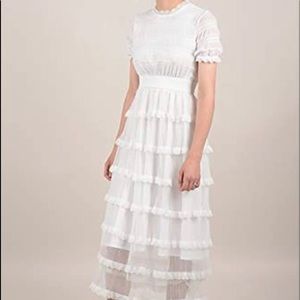 Molly Bracken Lili Sidonio Long Lace Dress
